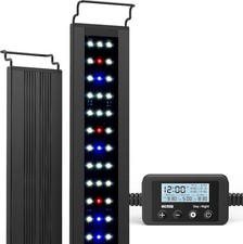 C10 Plants LED Aquarium Light 18-24 in 13 Watts Full Spectrum Fish Tank Light W/
