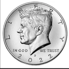 2022 (D) Uncirculated Kennedy Half Dollar Single Coin
