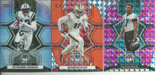 (36) 2022 PANINI MOSAIC MULTI-COLORED PRIZM REFRACTOR FOOTBALL CARDS!!!STARS!!!