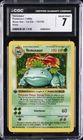 1999 POKEMON BASE SET - 1ST ED HOLO #15/102 VENUSAUR CGC 7