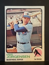 1973 Topps #281 Mike Jorgensen EXPOS 