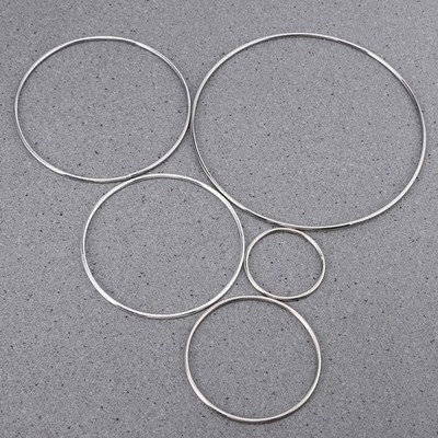 5 Pcs Traumfängerring Für Die Heimdekoration Macrame Zubehör Handwerk