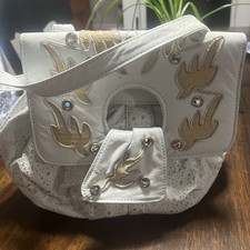 Borsa Halmar vintage in pelle unica rara 