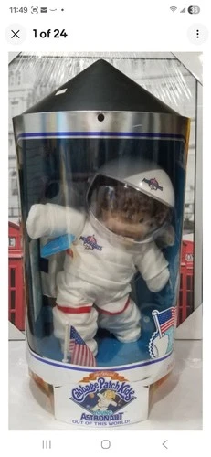1986 AUTHENTIC Cabbage Patch Kids Doll- female Astronaut