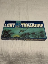 PARKER BROTHERS LOST TREASURE ELECTRONIC DEEP-SEA DIVING BOARD GAME COMPLETE