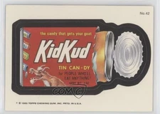 1985 Topps Wacky Packages Kid Kud (One Star) #42 0m3b