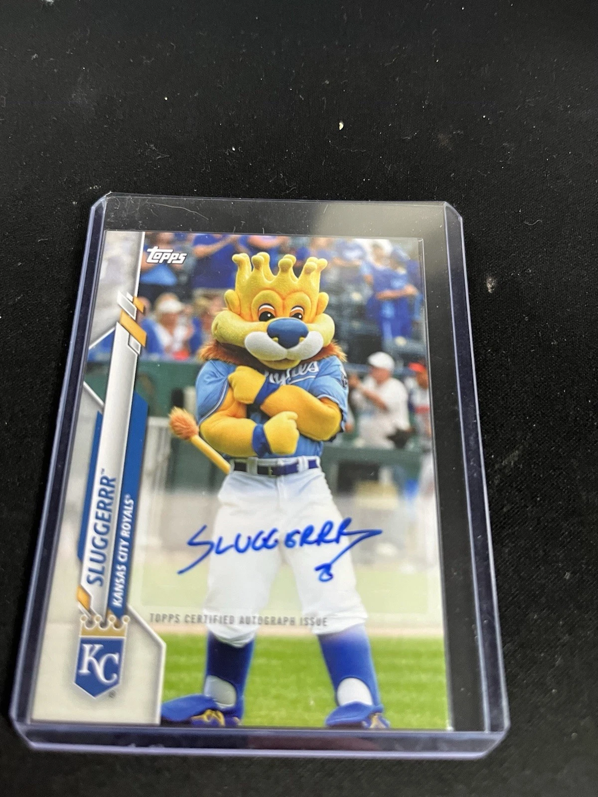 Sluggerrr trading card