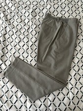 UNIQLO EZY Smart Ankle Pants Gray Size S (27–30) Stretch Dress Work Slacks