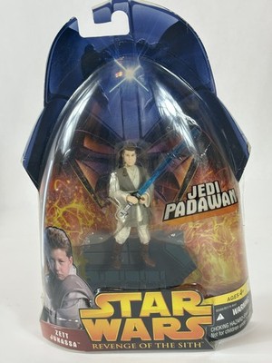 Hasbro Star Wars Revenge of the Sith Jedi Padawan Zett Jukassa Action Figure
