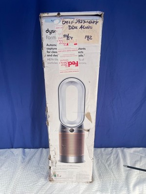 【美品】Dyson PurifierHot+CoolFormaldehyde NEW Dyson Purifier Hot+Cool Formaldehyde HP09 | White/Gold In Box