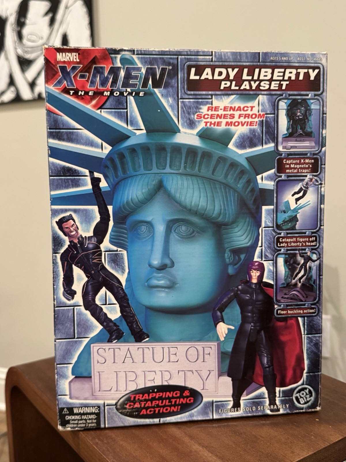 Toy Biz Marvel X-Men The Movie Lady Liberty Playset New/Sealed