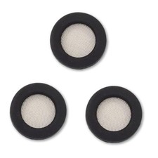 Shower Head Gasket Silicone Washer Silicone Filter Gasket for Black 3 Pcs
