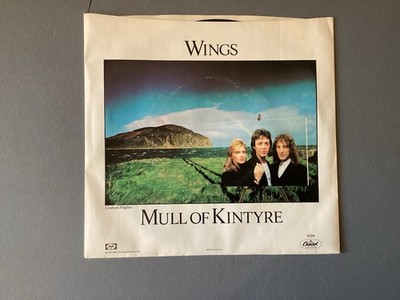 McCartney~Wings~Mull Of Kintyre/Girls School Vinyl 45~1977 Capitol~KENDUN - New