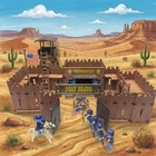 Playmobil 3773 Fort Bravo Complete with box Vintage