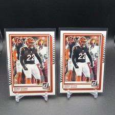 2025 Donruss Football - Geno Stone - Cincinnati Bengals - (2) Cards  - #67