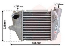 VAN WEZEL 27004243 Ladeluftkühler LLK für MAZDA 5 (CR19) Turbo Intercooler