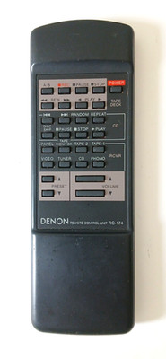Original Denon RC-174 Fernbedienung Remote Control geprüft/tested FB1734