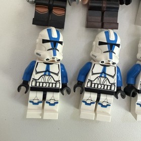 Lego 75004 75002 8098 7675 7680 8037 Star Wars 501st Clone Trooper Minifigures