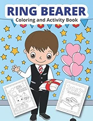 Ring Bearer Coloring and Activity Book: Wedding coloring and acti