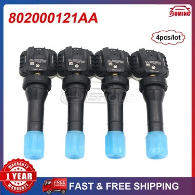 New 4pcs 802000121AA TPMS Tire Pressure Sensor For Tiggo 8 PRO Tiggo 7 PRO