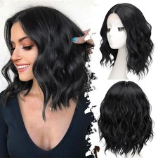 Loose Wave Wigs 100 human hair Glueless Non Lace Wig 8"