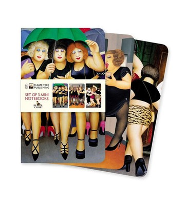 Flame Tree Publishing | Beryl Cook Set of 3 Mini Notebooks | Buch | Englisch