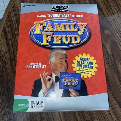 FAMILY FEUD Interactive DVD Game - 2009 - Hosted by John O'Hurley - New In Box
