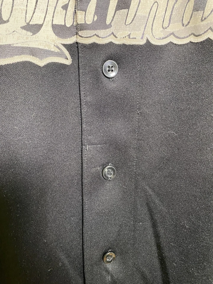 VTG Yadier Molina St. Louis Cardinals Majestic Men's L/XL Black Camo Jersey MLB - Image 4 of 4