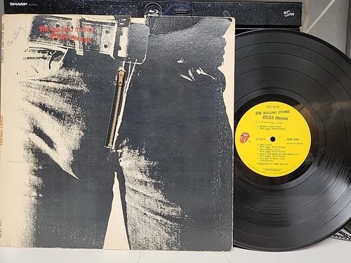 ROLLING STONES Sticky Fingers 1971 COC-59100 Warhol