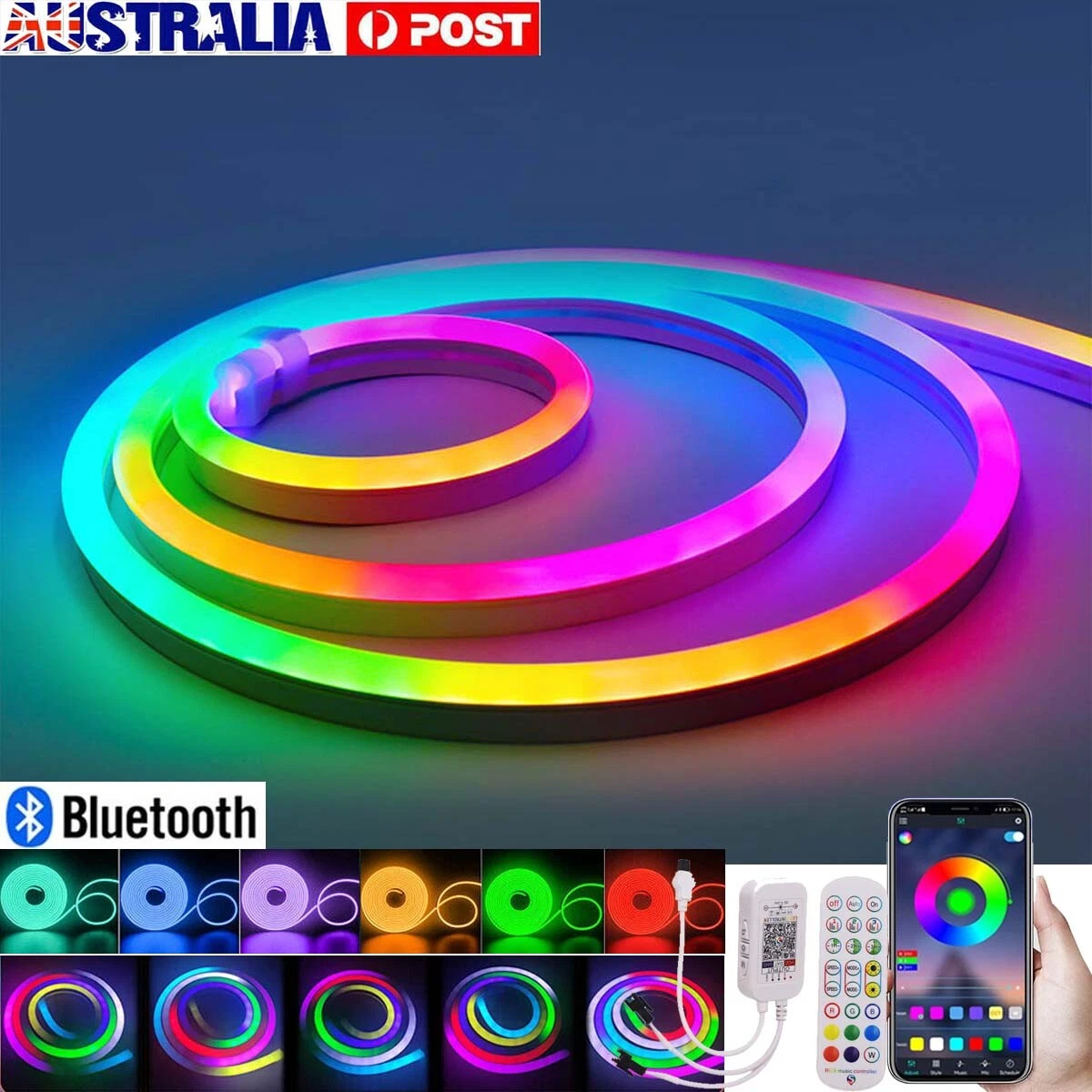 Led neon strip rgb deals