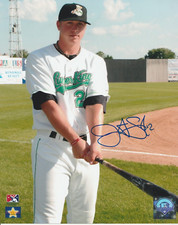 Justin Smoak Autographed 8x10 Texas Rangers G383