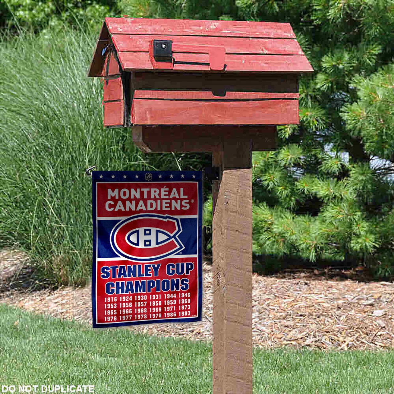 Montreal Canadiens 24 Time Stanley Cup Champions Flag Graden Flag