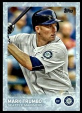 2015 Topps Update US294 Mark Trumbo Seattle Mariners Snow Camo 42/99