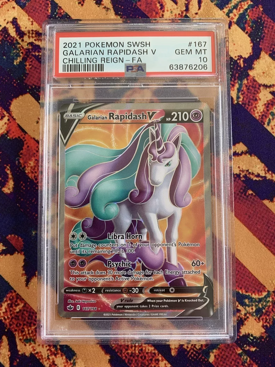 Rapidash de Galar V, Reinado Arrepiante, Banco de Dados de Cards do  Estampas Ilustradas