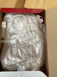 HOLLISTER #18923 BX/10 EA New Image 2-Piece Urostomy Pouch 2-1/4" Ultra Clear