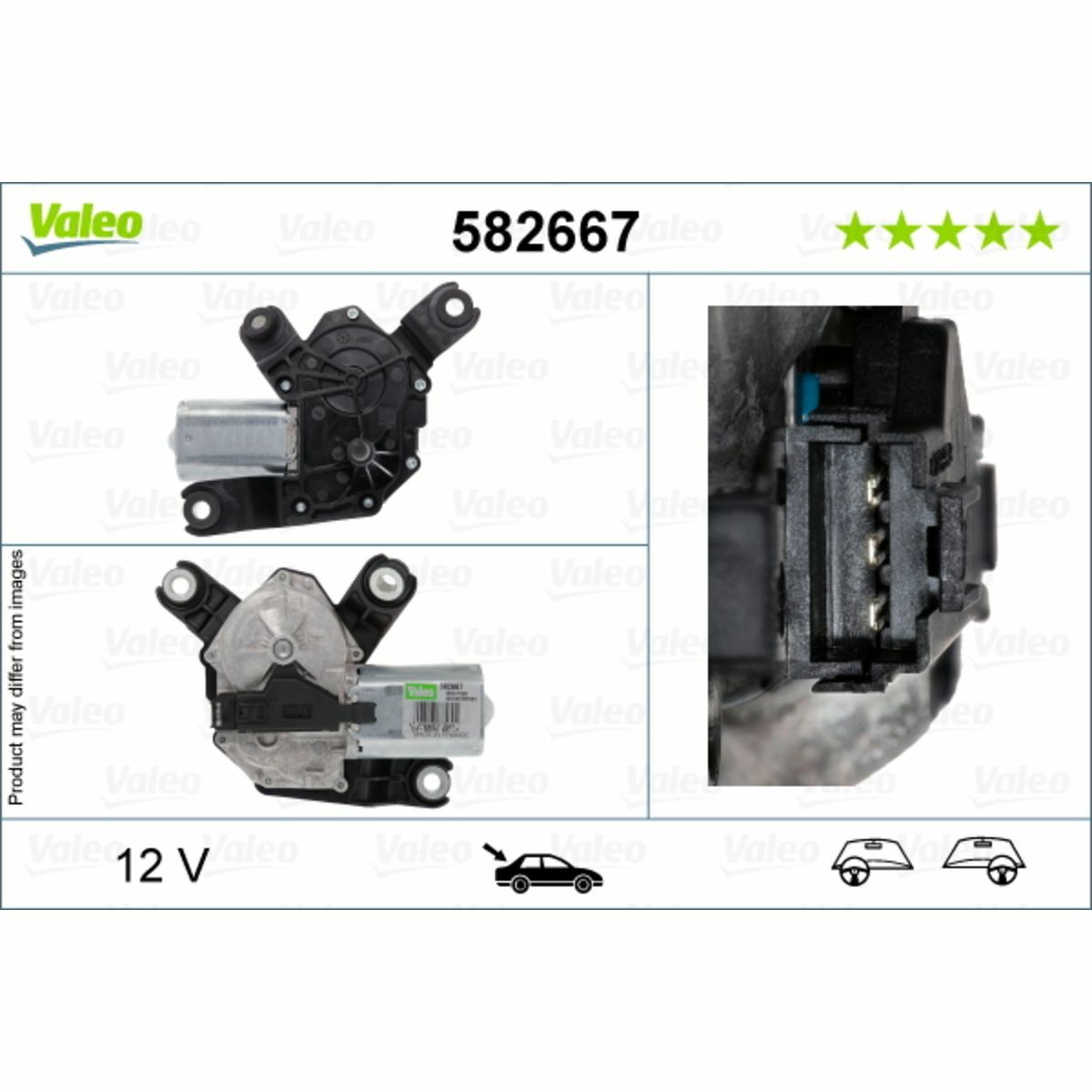 Valeo (582667) Wischermotor hinten für OPEL online kaufen | eBay 
