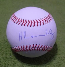 HAROLD RAMIREZ - Signed/Autographed - BASEBALL BALL - Washington Nationals w/COA