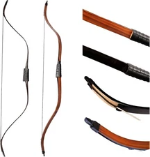 PMZ Archery 50" Korean Bow Horseback Recurve Bow  for Hunting Target 45lbs