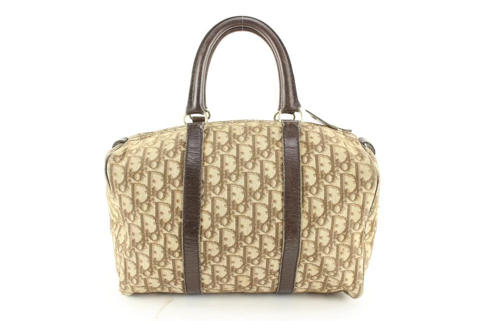 Sac Boston monogramme marron Dior 60d628s