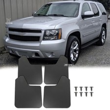For Chevy Tahoe Black Wide Rally Mud Flaps Splash Guards Mudguards Splashguards