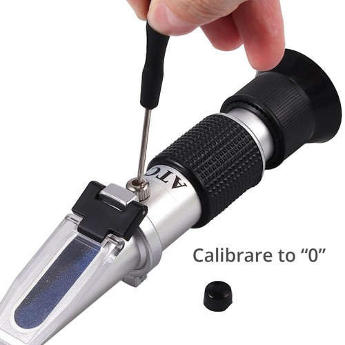 Refraktometer Honig Imker Wasser Zucker Gehalt, Brix: 58-92% Wasser: 12-27% Neu - Bild 7 von 11