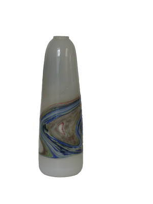 Kurt Wallstab (1920-2002) Studioglas Vase  signiert 1993
