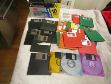 3M Imation  Memorex 3.5" Floppy Disk Diskettes IBM Formatted 1.44MB 2HD 75 Used