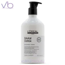 L'OREAL Metal Detox Shampoo | Sulfate-Free Metal Remover for Colored Hair, 500ml