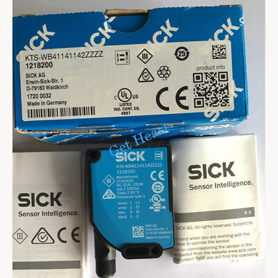New SICK KTS-WB41141142ZZZZ 1218200 Color sensor Free shipping DHL or FedEX