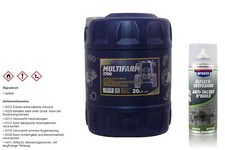 20 Liter Motoröl SAE10W-30 Multifarm STOU Engine Öl Presto Öl-Fleck-Entferner