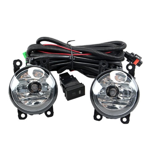 Front Bumper Fog Light Lamp w/ Cover Wire Switch Kits For SUZUKI IGNIS 2018-2020 - Picture 2 of 6
