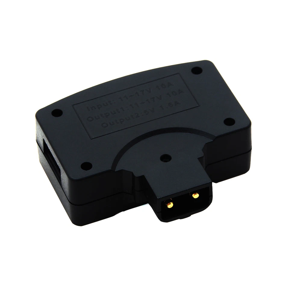 Conector adaptador D-Tap P-Tap a USB 5V Anton/Sony batería de cámara montaje en V C001 Foto 3 de 4