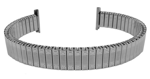 Minott Uhrenarmband 14Mm Zugband Silbern Edelstahl Bandbreite 10Mm-image