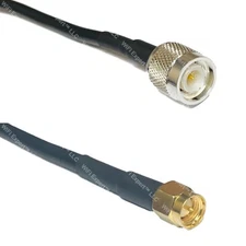 RFC240 TNC MALE to SMA MALE Coax RF Cable USA-Ship Lot